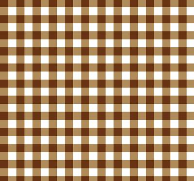 David Textiles Gingham Checks Brown Flannel Brown